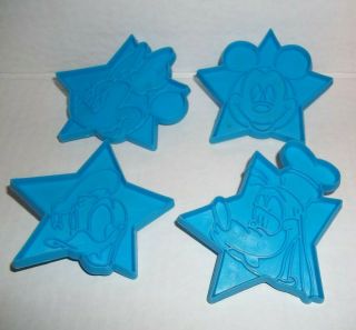 Seeset Chef Mickey Mouse Cookie Cutters Donald Duck Goofy Minnie Mouse Play Doh