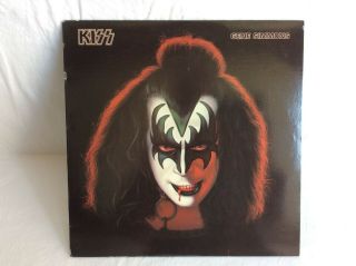 Kiss Gene Simmons 1978 Vinyl Lp Nblp 7120 Casablanca Records,  Poster