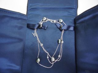 Tiffany & Co.  Elsa Peretti Platinum Diamonds By The Yard® Sprinkle Necklace 36 "