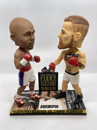 Floyd Mayweather Vs.  Conor Mcgregor Limited Edition Bobblehead Boxing Ufc Mma