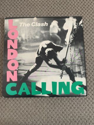 The Clash - London Calling Uk Vinyl Double Lp Record 1st Press 1979 Vg/vg,