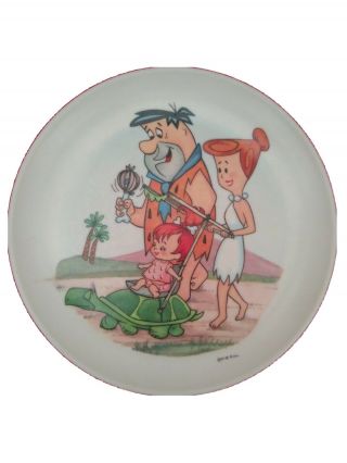 Vintage Melmac Boontonware Flintstones 7 " Child 