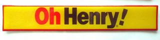 Oh Henry Chocolate Bar Bar Canadian Candy Store Signage Icmsc1
