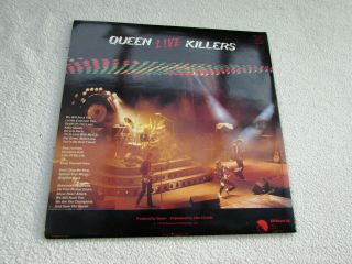 QUEEN LP LIVE KILLERS ORIG UK 1979 2 x LP NEAR 3
