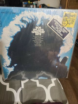 Bob Dylan Greatest Hits Lp In Shrink W Poster & Hype Sticker - No Barcode Jc 9463