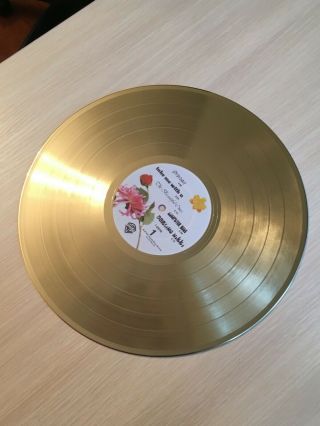 Prince Purple Rain 1984 Gold Vinyl Record First Press Warner Bros.  Usa Label