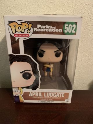 Funko Pop Television Parks And Recreation April Ludgate 502 Vaulted
