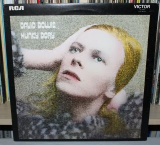 David Bowie Hunky Dory Og Orange Label Rca Uk Lp W/insert