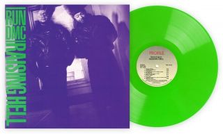 Run Dmc Raising Hell Lp Re Neon Green Vinyl Vmp Edition 2019