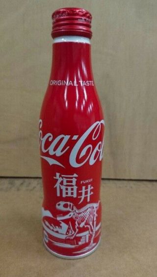 2020 Coca Cola Japan Fukui Limited Slim Bottle Full