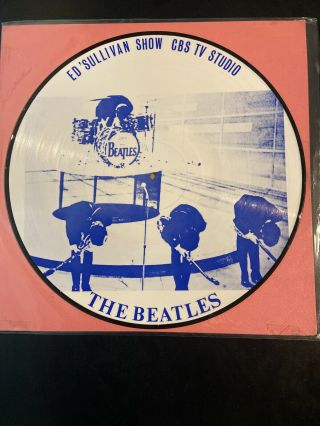 The Beatles Ed Sullivan Show Cbs Tv Studio Picture Disk