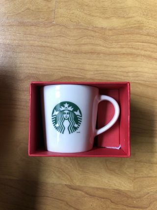 Starbucks 3 Oz Demitasse Espresso Mini Mug Cup 2015
