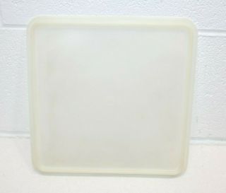 Vintage Tupperware 515 Square Sheer Replacement Lid For Snack Store Container