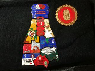 2000 Sydney Olympic Pin Coca - Cola Coke Pin Of The Day Set - 18 Pins
