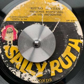 Panama Latin Funk Soul Los Incognitos Ritmo Santana 45rpm 7 " Very Rare Hear