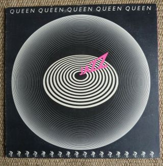 Queen ‎– Jazz: Ema 788 Uk 1st 1978 Poster Vinyl Lp N.