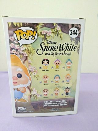 Funko Pop Disney Snow White & The Seven Dwarfs 344 HAPPY Vaulted IN HAND 3