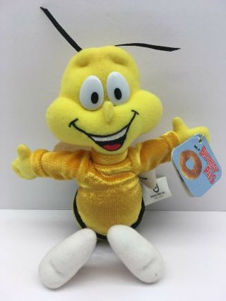 General Mills Plush Breakfast Pals Honey Nut Cheerios Bee Beanie Toy 1998