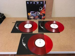 Spawn The Album 3 - 10 " Red Translucent Vinyl Limited Edition 3371/5000 1997