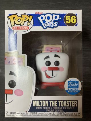 Pop Ad Icons: Kelloggs Pop Tarts - Milton The Toaster (funko Shop Exclusive)