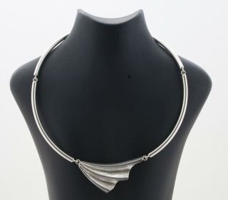 Danish Sterling Silver Necking Made By N.  E.  From