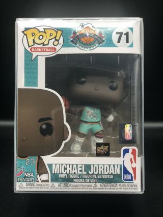 Funko Pop Michael Jordan 71 All Star Upper Deck Exclusive In Protector
