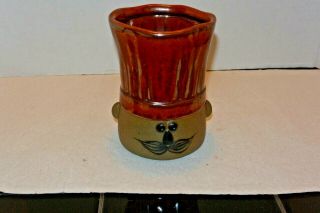Le Chef Pottery Hand Painted Utensil Holder Takahashi San Francisco