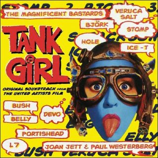 Tank Girl Film Soundtrack Yellow W/ Red Splatter Vinyl Limited Edition