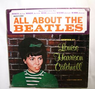 Louise Harrison Recar 2012 Mono M - /m - " All About The Beatles " Lp