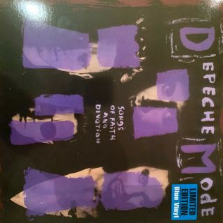 Depeche Mode Songs Of Faith And Devotion Rare Blue Vinyl