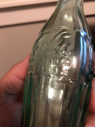 Dec.  25,  1923 Coca Cola Bottle - Fayetteville NC - ROOT GLASS 1930 Dated On Heel 2