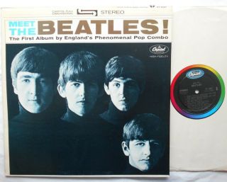 Canada Ex To Nm - The Beatles Meet The.  1967 1st Press Capitol Lp St - 2047