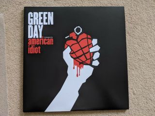 American Idiot,  Green Day,  Lp,  Limited Edition,  Coloured Vinyl Red White Swirl