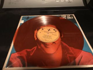 Elvis Presley Orange Vinyl For Lp Fans Only Ultra Rare