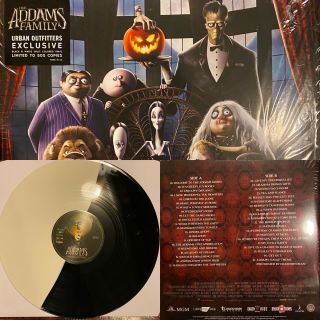 Jeff Danna Mychael Danna The Addams Family Soundtrack Black White Colored Vinyl