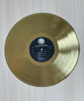 Aerosmith - Get A Grip 1993 Gold Vinyl Record Geffen First Press Label
