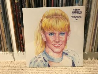 Sufjan Stevens - Tonya Harding 7” Blue Marbled Vinyl Limited Rare