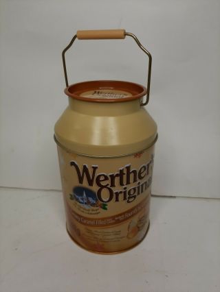 Werther ' s Collectible Tin 6.  5 