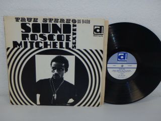 Roscoe Mitchell Sextet Sound 1966 Lp Delmark Ds - 9408 Art Ensemble Of Chigago