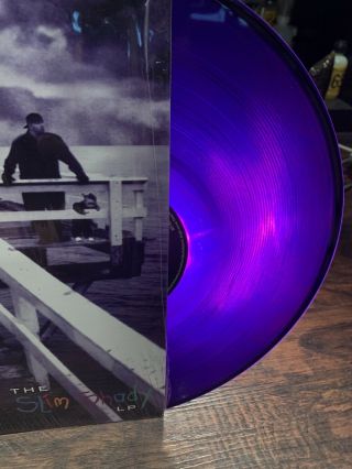 Eminem ‎– The Slim Shady LP Exclusive Limited Purple Vinyl LP URBAN OUTFITTERS 2