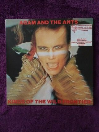 Adam And The Ants - Kings Of The Wild Frontier (1980) Vinyl Lp