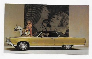 1969 Oldsmobile Ninety Eight Holiday Dealer Ad Williamson N.  Y.  Post Card 1778