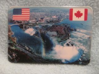Aerial View Of Niagara Falls York Canada Thin Magnet Souvenir Refrigerator