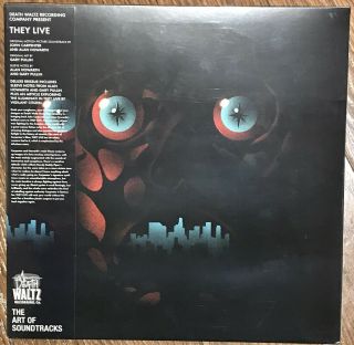 John Carpenter They Live Death Waltz Vinyl Lp Horror Soundtrack