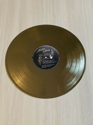 Modern Talking - The 1st Album 1985 Gold Vinyl Record Hansa First Press Label