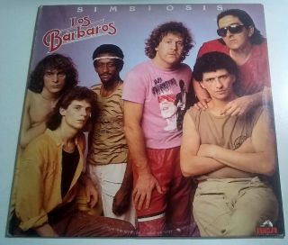 Los Barbaros Simbiosis Record Vinyl Lp Argentina Disco Boogie Funk Soul