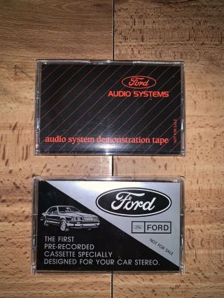 Ford Audio Systems Demonstration Tapes