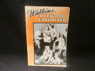 J R Watkins Liniment A Few Old Favorites 1930s Songbook With Advertisements