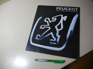 Peugeot Line Up Japanese Brochure 1995/03 106 205 306 405 605
