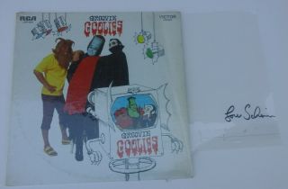 Groovie Goolies 1970 Vinyl Rca Victor Stereo Lp,  With Lou Scheimer Signed Cell
